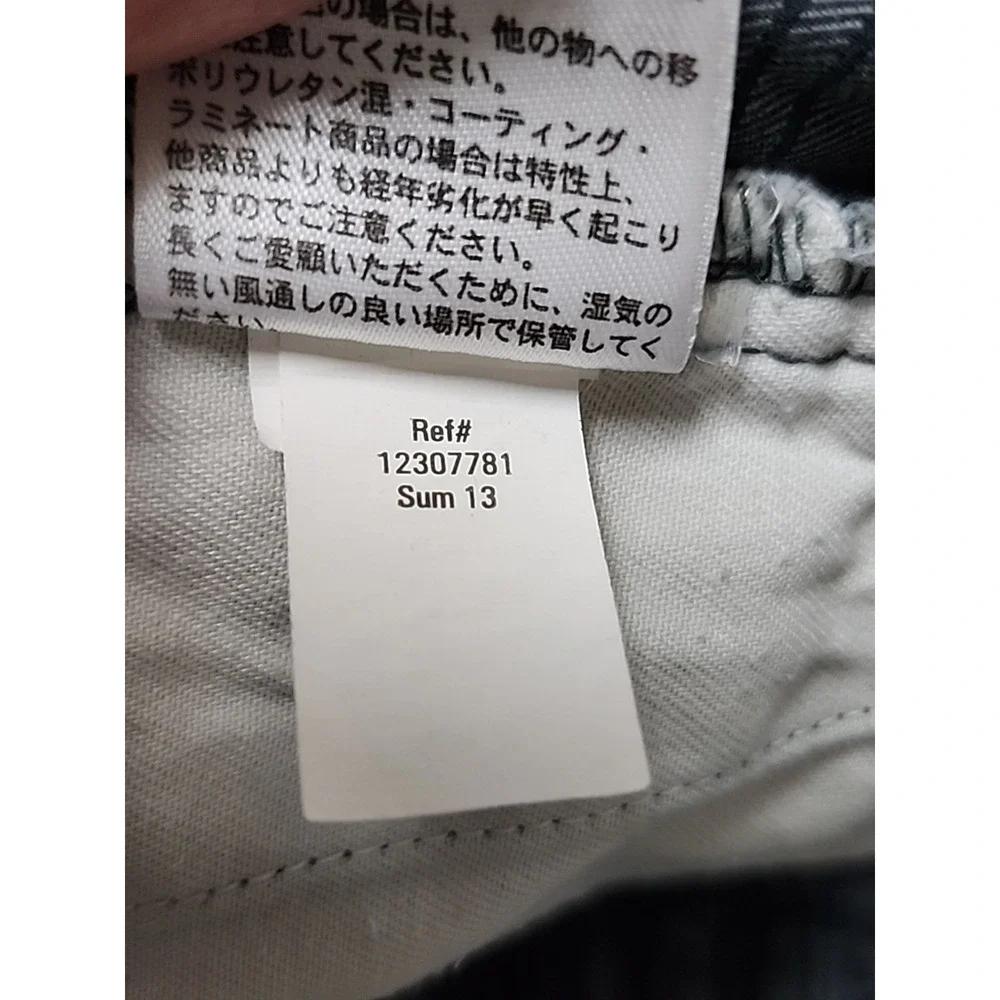 Eddie Bauer Legend Wash 38x10 Gray Black Plaid Chino Shorts 100%‎ Cotton